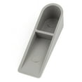 thumbnail image 2 of Unique Bargains Rubber Home Door Stop Jam Block Wedge Doorstops Stoppers 2pcs Gray, 2 of 2