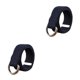 thumbnail image 1 of Jumpingount Cinturón de cintura Reemplazo unisex Inmarcesible Exquisito Fácil de combinar Doble anillo Ajustable Cinturones con estilo Cintura Azul oscuro 2piezas, 1 of 6