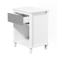 thumbnail image 6 of GZXS Nightstand Wooden Bedside Table Small End Desk for Bedroom, Gray & White, 6 of 9