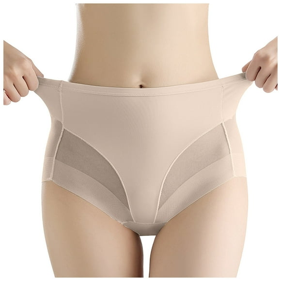 Gubotare Underwear for Women Panties Womens Underwear,Mid Waist Full Coverage Brief Ladies Panties Lingerie Undergarments for Women (Khaki,XL)