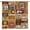 Coffee-4, variant on Coffee Kitchen Curtains,Coffee Theme Vintage Design Window Drapes for Bedroom Living Room Cafe Decor Home Decor Treatment Thermal Darkening Drapes Window Curtains Set 2 Panels 42 x 54 Inch