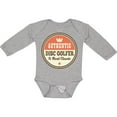 thumbnail image 3 of Inktastic Disc Golfer Vintage Classic Boys or Girls Long Sleeve Baby Bodysuit, 3 of 5