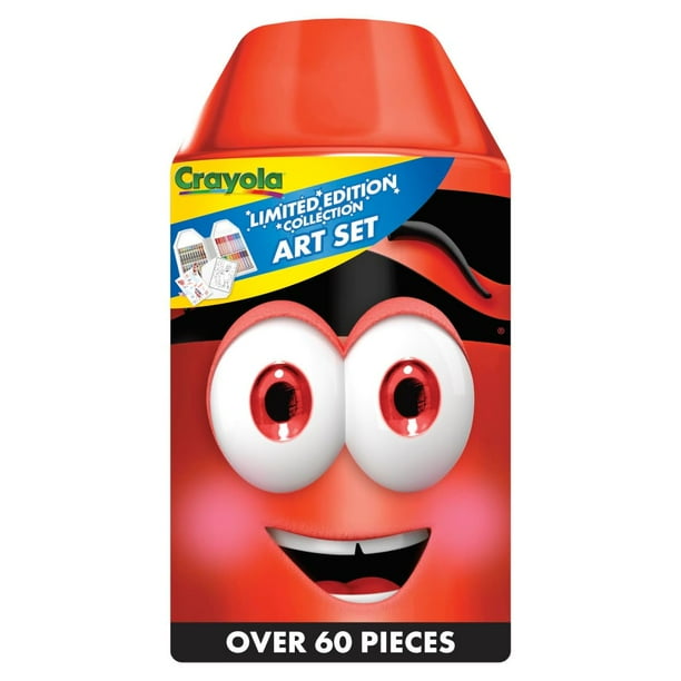 Set para Colorear Crayola Edición Limitada con Estuche Rojo para Niños