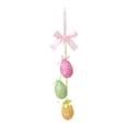 thumbnail image 2 of Eespoir Easter Egg String, Spring Artificial Flowers Easter Egg, Foam Wrapped Paper Eggs, Easter Hanging Ornaments for Easter Party Tree, 2 of 6