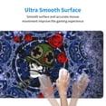 thumbnail image 5 of Large Mouse Pad, Mandala Grateful Soldier Dead Skull and Roses Non-Slip Waterproof Rubber Keyboard Office Desk Pads Mousepad, 29.5 x 15.8 inches 3mm Thick, 5 of 7