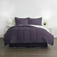 thumbnail image 2 of iEnjoy Home 8-PC Premium Microfiber Queen Bed in a Bag in Purple, 2 of 3