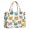 Multicolor Cat Head White Pattern, variant on Multicolor Cat Head White Pattern Tote Bag, Travel Tote Purse with Interior Pockets & Top Handle, Smooth Zipper Gifts for Women Men,15.7 X 5.1 X 13 Inches