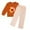 107w-Brown231, variant on Boys Fall Outfit Sets Long Sleeve Crewneck Sweatshirt With Cartoon Embroidery And Plaid Trousers Two Piece Kids Autumn Thanksgiving Holiday Outfits Sets Birthday Clothes Sets
