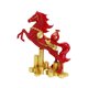 thumbnail image 4 of Estatua de caballo de resina, escultura animal china para jardín, sala de estar y paisaje. Rojo, 4 of 7