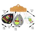 thumbnail image 2 of Grinch Earrings for Women Grinch Christmas Decorations 3 Pairs Of Christmas Earrings Handmade Tear Drop Faux Leather Earrings New Year Party Earrings Set Winter Holiday Jewelry Gifts, 2 of 2