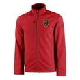 thumbnail image 2 of Men's-Cutter & Buck  Red Real Salt Lake Evoke Eco Softshell Recycled Full-Zip Jacket, 2 of 3