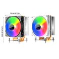 thumbnail image 5 of CPU Radiators RGB 6 Heat Pipe Multiplatforms Computer CPU Coolers Fan, 5 of 14