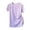 Purple, variant on Toddler Dresses Summer Cartoon Sleep Dress Round Neck Lace Trim Dress for Girls Pink 18-24 Months