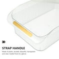thumbnail image 5 of HOOWIFFY Refrigerator Organizing Box White 1Set 13X7.3X4In, 5 of 8