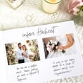 thumbnail image 4 of Vjnyvs Wedding White Guest Book Elegant Baby Shower Guest Book Bachelorette Party Supplies Wedding Books for Guests to Sign, 4 of 7