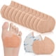 thumbnail image 1 of 24 almohadillas para los pies para bailarinas, almohadillas para sesamoiditis para los pies, almohadillas para el antepié de fieltro para el dolor, almohadillas para los pies (Beige), 1 of 5