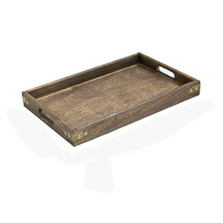 

Retro Tea Serving Tray Cake Dessert Container Snack Dishes Storage Tray Fruit Organizer Dinner Plate 4 X 24 X 36CM