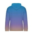thumbnail image 5 of Women Oversized Hoodies Casual Long Sleeve Loose Fashion Pockets Pullover Tops Gradient Printed Hooded Sweatshirts, 5 of 5