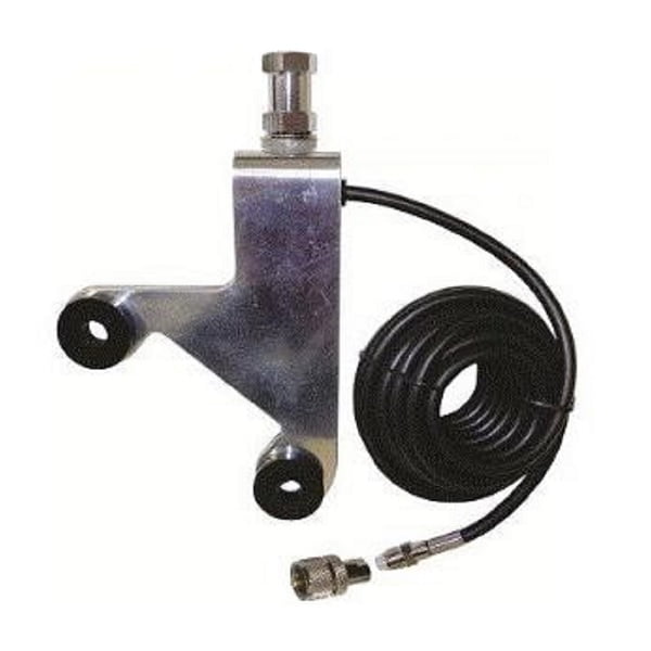 Accessories Unlimited AUJ2K Jeep HD Spare Tire Antenna Mount with 18 ft