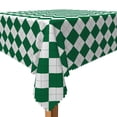 thumbnail image 2 of Tchckioa 54x54 Inch Square Tablecloth,Waterproof Table Cloth for Kitchen Decor,Green and White, 2 of 6