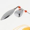 thumbnail image 4 of 15g Réaliste Cuillère de Pêche en Métal Manivelles Basses Orange, 4 of 7