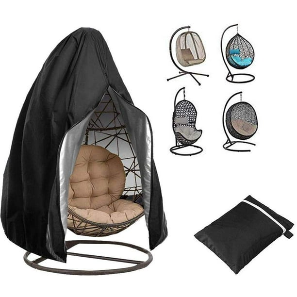 Peroptimist Hanging Chair Cover, Waterproof Egg Chair Cover, Balcony Porch Lounge Swing Chair