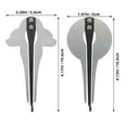 thumbnail image 2 of ELAYARD Silver Metal Jaw Harp with Cultural for Portable Musical Performance, 2 of 8