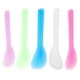 thumbnail image 3 of Guardurnaity Máscaras cosméticas Cuchara Fácil de usar Espátula de punta esmerilada Conveniente para limpiar Espesar Cabeza Crema facial Stick Juegos de manicura Azul, 3 of 6