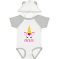 thumbnail image 3 of Inktastic 1st Birthday Unicorn Girls Baby Bodysuit, 3 of 5