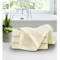 thumbnail image 3 of MALLONI HOME Ultra Soft Cotton Washcloths, Contains 12 Piece Face Cloths 12x12 inch, Ideal for Everyday use Face Towels, Compact & Lightweight Multi Purpose Washcloths - Ivory, 3 of 5