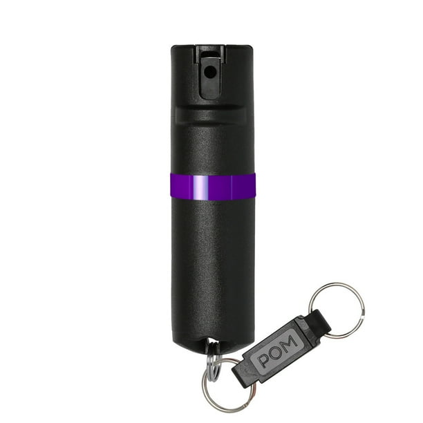 POM Pepper Spray Keychain Flip Top Safety Maximum Strength OC Spray
