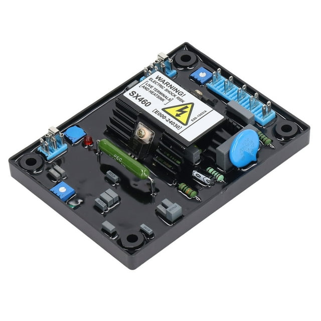 Régulateur de Tension Automatique, Module AVR Demi-Onde de Remplacement 50-60Hz SX460 pour Système d'Alimentation Sans Balais