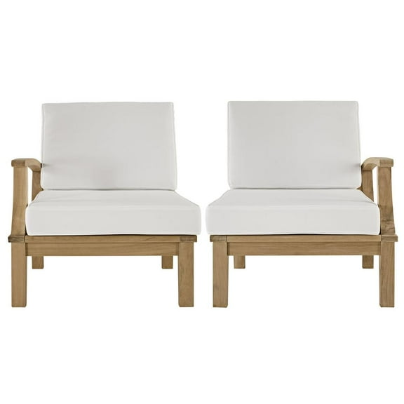 Marina 2 Piece Outdoor Patio Teak Set-EEI-1822