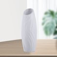 thumbnail image 2 of CSChome Desktop Vase Flower Vase: Nordic Style Geometric Lines Texture, Ceramic Plastic Pot for Home Decor, 2 of 7
