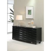 Stanton 3-drawer Sideboard Buffet Storage Cabinet Black