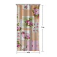 thumbnail image 5 of Pioneer Flower Floral Print Pattern Shower Curtain 36"x72" ,Bathroom Decorative Shower Curtains Set with 12 Hooks,Modern Waterproof Washable Shower Curtain, 5 of 6