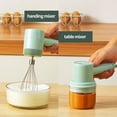 thumbnail image 2 of CC TOY Wireless 3 Speed Mini Mixer Electric Food Blender Handheld Mixer Egg Beater Automatic, 2 of 6