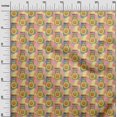 thumbnail image 3 of oneOone Viscose Jersey Light Peach Fabric Kawai Fabric For Sewing Printed Craft Fabric By The Yard 60 Inch Wide-S6, 3 of 5
