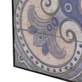 thumbnail image 3 of CC Home Furnishings 48" Blue and Brown Vintage Style Pari Heaven Hanging Wall Tile, 3 of 3