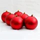 thumbnail image 3 of Adornos para árbol de Navidad de bolas grandes de oro mate rojo de 15 cm para bodas, fiestas de Navidad, decoración de techo para el hogar y la oficina en el año nuevo 2023, 3 of 4