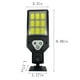 thumbnail image 4 of Xihbxyly Farolas Solares, Sensor de Movimiento Impermeable Ip65, Iluminación Automática de Anochecer a Amanecer, Panel Solar Policristalino Eficiente, Amplia Cobertura, Uso En Exteriores, Patios y Es, 4 of 7