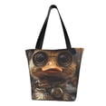 thumbnail image 1 of Balery Vintage Gentleman Duck Bolsa de Hombro con Diseño, Bolsa Grande y Duradera, Bolsa Versátil para Compras, 1 of 6