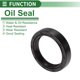 thumbnail image 3 of Anillo de Sello de Aceite Universal TG4 Lip Sello de Eje Rotativo 48x62x12mm Alta Presión Caucho NBR Negro 5 Pcs, 3 of 7