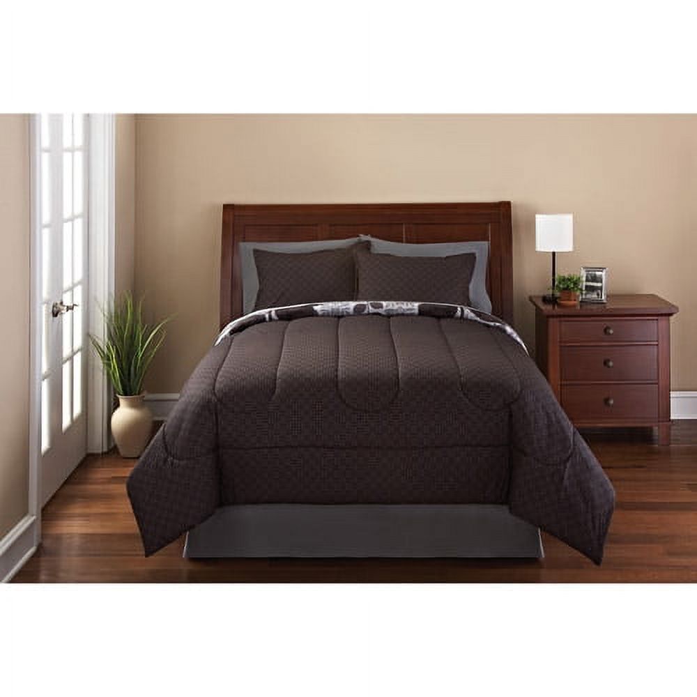Mainstays Laurel 3-Piece Reversible Bedding Comforter Set - image 2 of 2