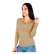 thumbnail image 2 of Sueter Mujer Moda Sweater Dama Abierto Cierres Abrigo Ligero LOLE  Sueter, 2 of 2