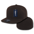 thumbnail image 2 of Retro Fitted Caps, Brown, 7 3/8, 2 of 2