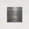 thumbnail image 3 of Luxe Metal Art 'Copper Emulsion I' by Victoria Borges, Metal Wall Art, 24" x 24", 3 of 8