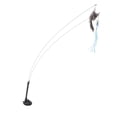 thumbnail image 4 of Juguete de Succión para Gatos Con Alambre de Acero, Juguete de Varita de Plumas de Gato Doble, Adecuado para Juegos en Interiores, Juguete Interactivo para Gatos para, 4 of 7