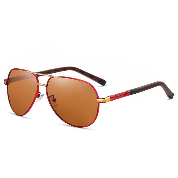Gafas de sol polarizadas para hombre, gafas de sol polarizadas con película de color, gafas de conducción