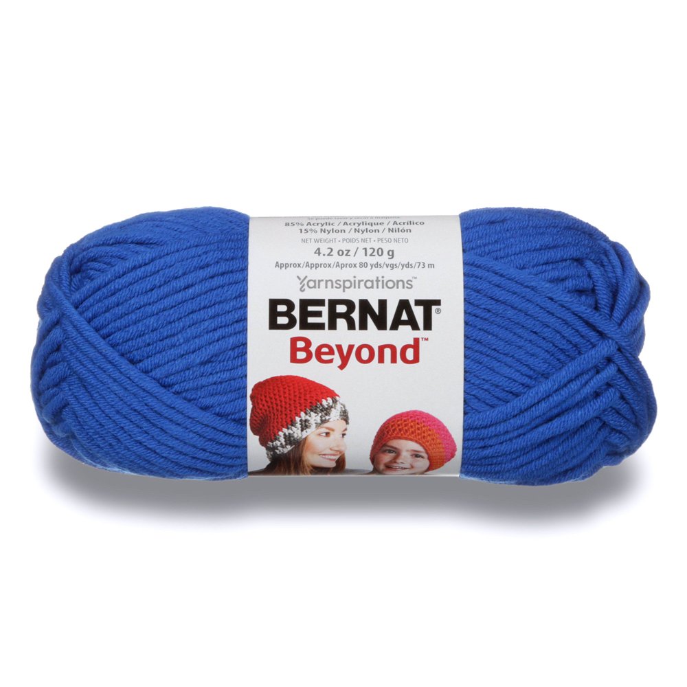BERNAT BEYOND YARN (120G/4.2OZ), ROYAL BLUE